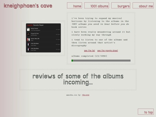 1001albums screenshot