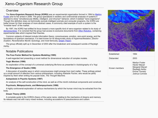 conspiracyWiki/XORG screenshot