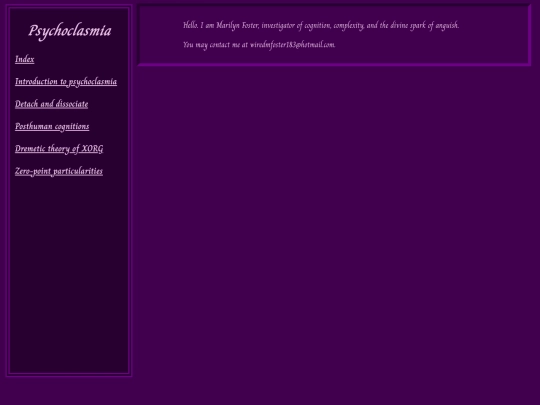 conspiracyWiki/linkto/psychoclasmia.blog screenshot