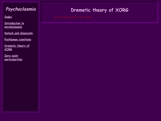 conspiracyWiki/linkto/psychoclasmia.blog/theory screenshot