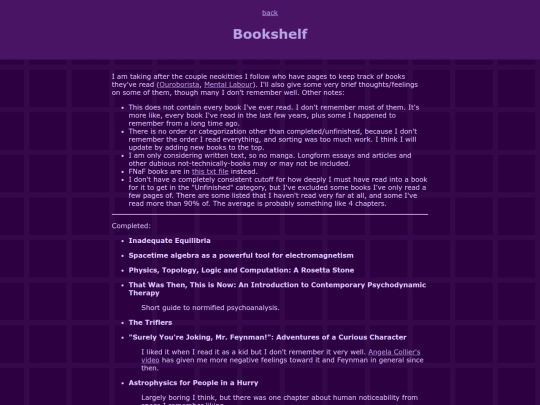textPosts/books screenshot