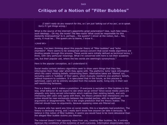 textPosts/filterBubbles screenshot