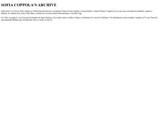 index screenshot