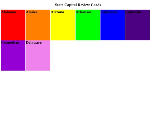 documents /reviewcardsassignment screenshot