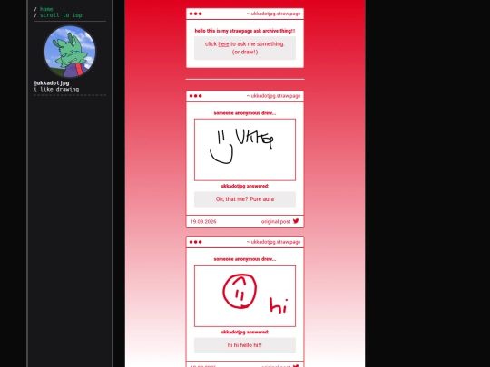 blog/askbox screenshot