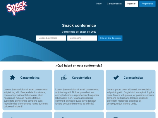 snackconference screenshot