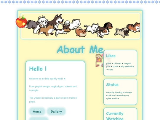 aboutme/aboutme screenshot