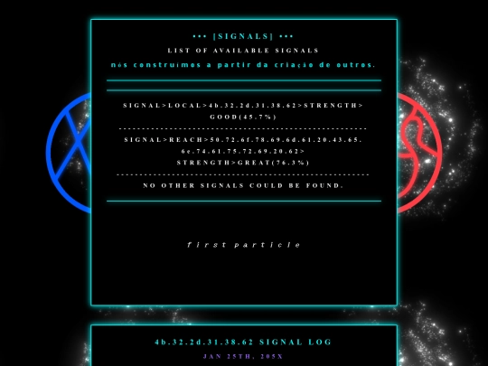 passthru/signals screenshot
