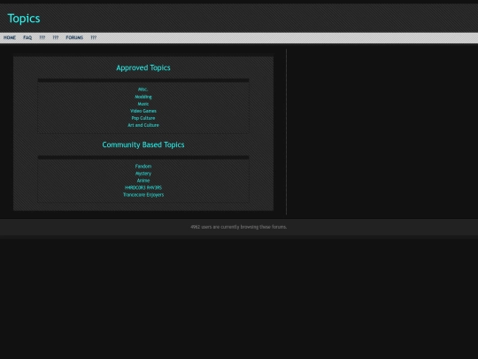 theunderground/topics screenshot