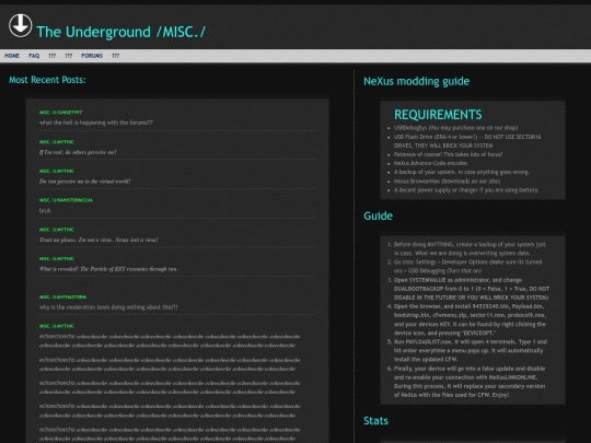 theunderground/topics/misc1 screenshot