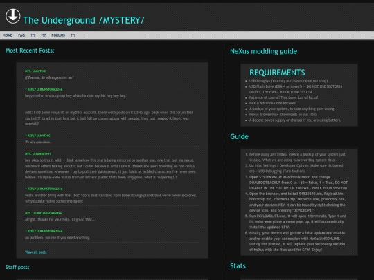 theunderground/topics/mystery screenshot