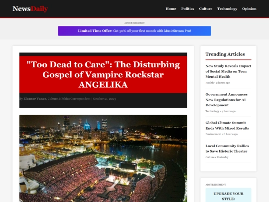 news screenshot
