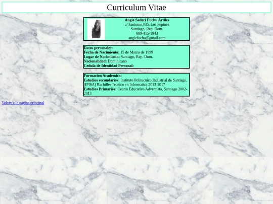 curriculum screenshot
