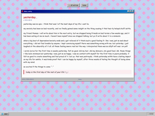 diary/2026-08-01-yesterday screenshot