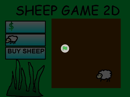 Sheep game 2d screenshot