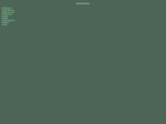 myfavorites screenshot