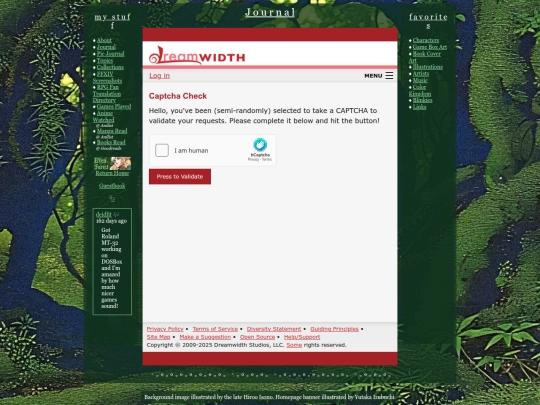 stuff/dwjournal screenshot