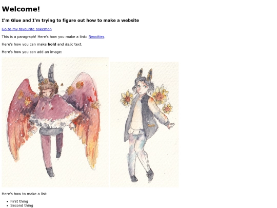 testpage screenshot