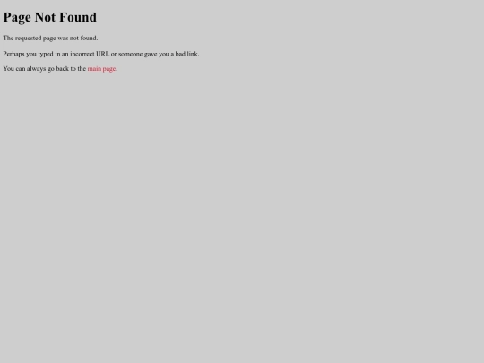 not_found screenshot