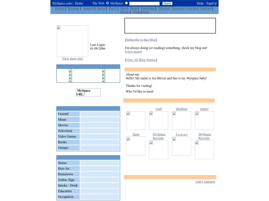 wipsave/wip3-myspace screenshot