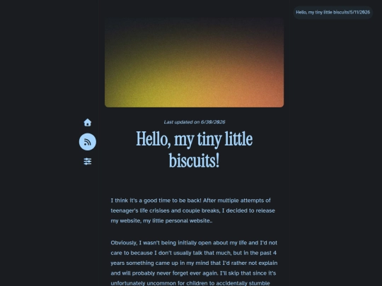blog/first-post screenshot