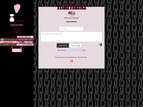 guestbook screenshot