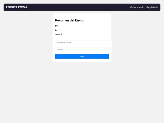registrar_envio screenshot