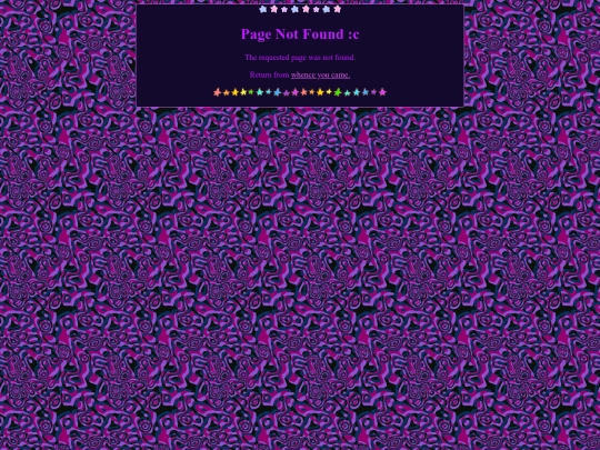 not_found screenshot