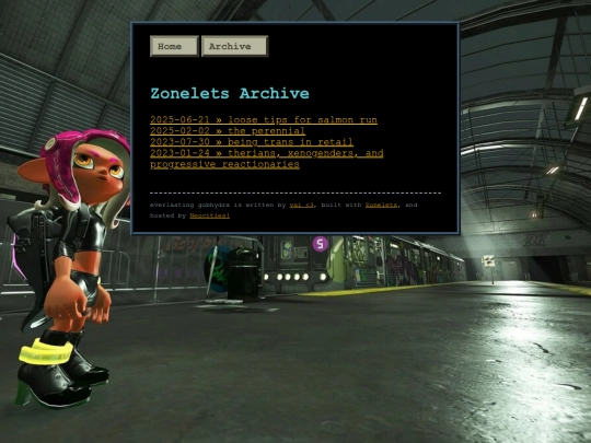 zonelets/archive screenshot