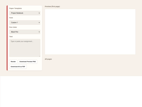 index screenshot