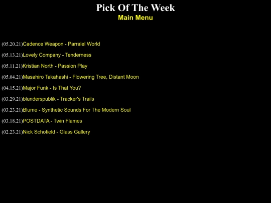 picksoftheweek screenshot