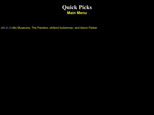 quickpicks screenshot