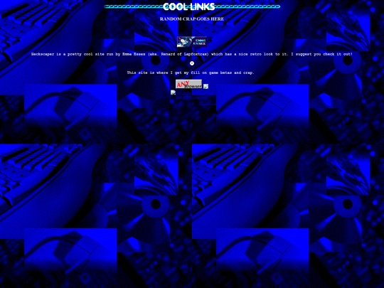 links screenshot