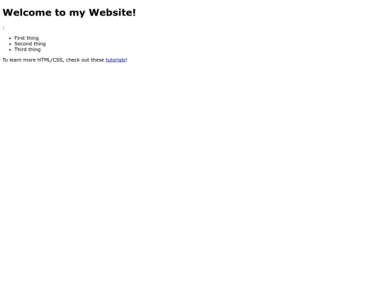 index screenshot