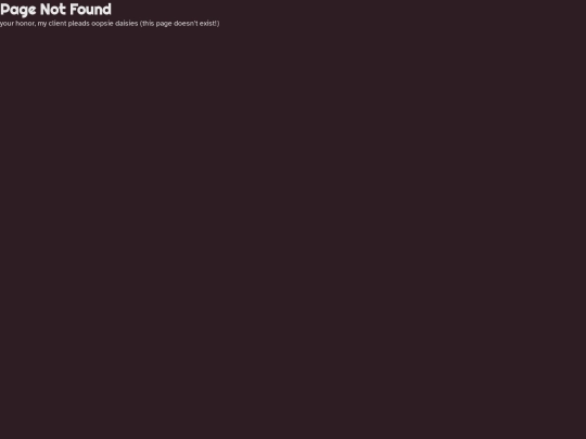 not_found screenshot