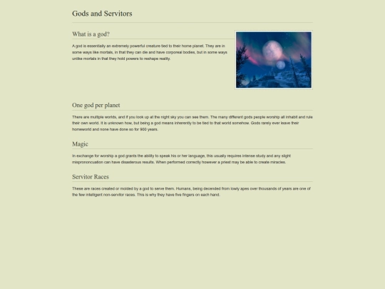 Worldbuilding/gods screenshot