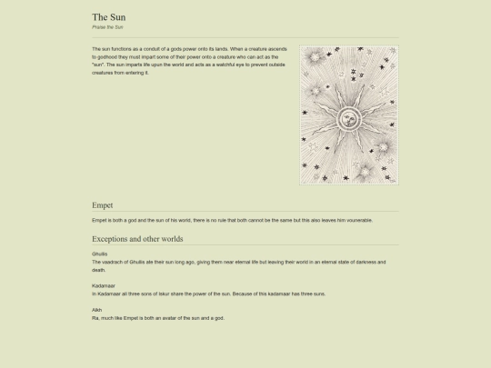 Worldbuilding/sun screenshot
