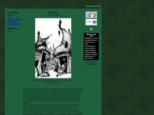 blog screenshot