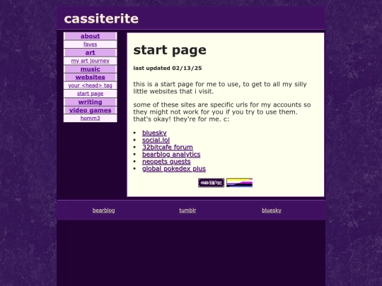 websites/start screenshot