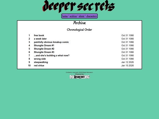 archive screenshot