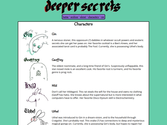 characters screenshot