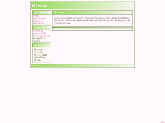 menu_info/estatutos screenshot