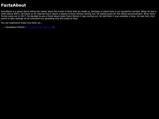 FactsAbout screenshot