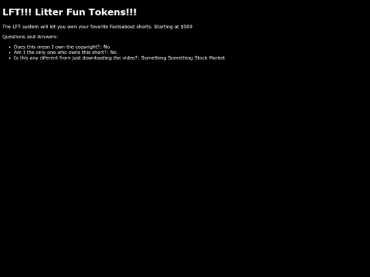 LFT screenshot
