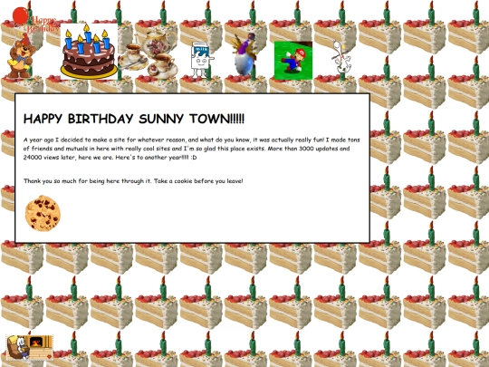 sitebirthday/sunnytownbirthday screenshot