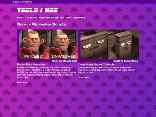 resources/tools-i-use screenshot