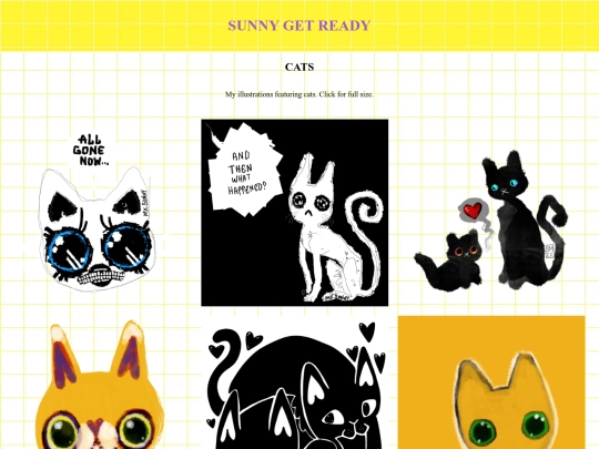digitalart/pages/cats screenshot