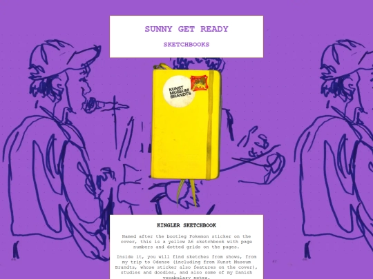 sketchbooks/kingler screenshot