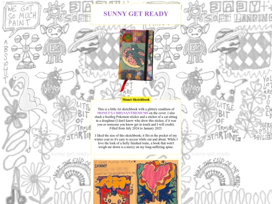 sketchbooks/monet screenshot