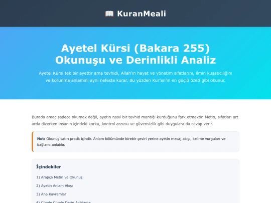 ayetel-kursi screenshot